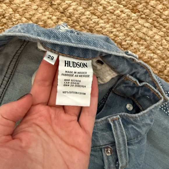 Hudson Jeans Light Blue Denim - Picture 4 of 5